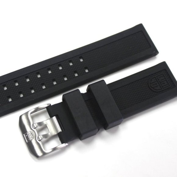 NEW Luminox 23mm FP.L.ES Rubber Watch Band Strap - Picture 1 of 1